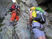 MAGNIFICA SALITA DA CARONA SUL PIZZO DEL BECCO E DISCESA DALLA VALLE DEI FRATI 18 luglio 2010 - FOTOGALLERY